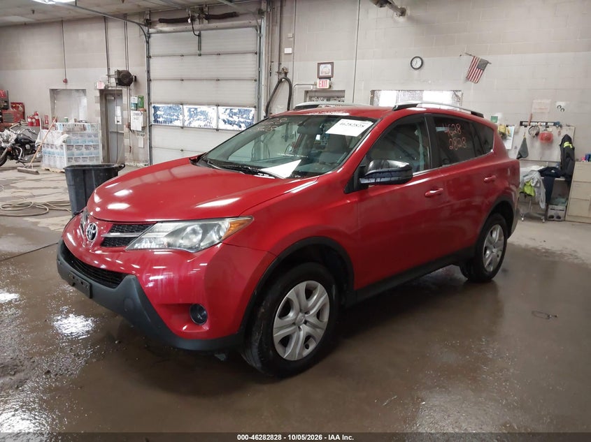 Vin: 2t3bfrev0fw389954, lot: 46782974, toyota rav4 le 20152