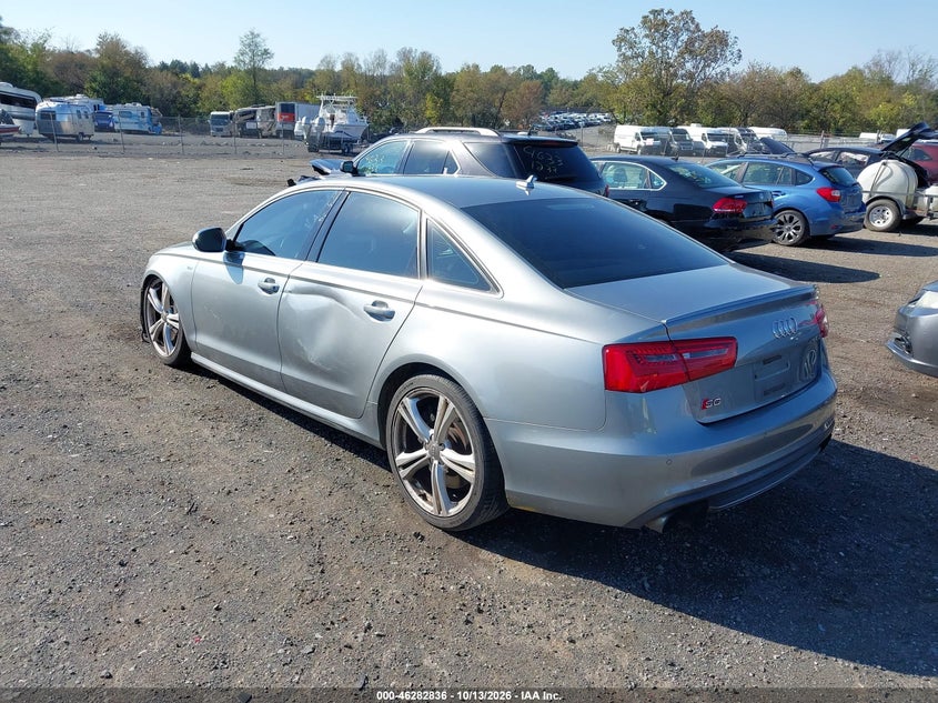 Vin: wauf2afcxdn128151, lot: 46782982, audi s6 4.0t prestige 20133
