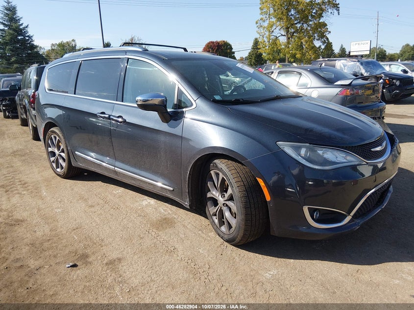 Vin: 2c4rc1gg7kr588155, lot: 46783049, chrysler pacifica limited 20191