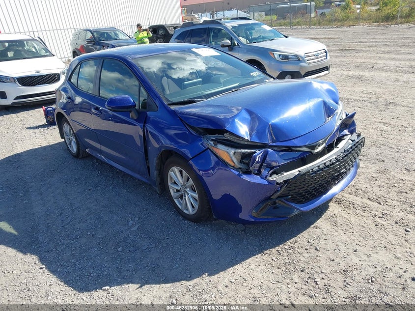 Vin: jtnd4mbe0r3229842, lot: 46783052, toyota corolla se 20241