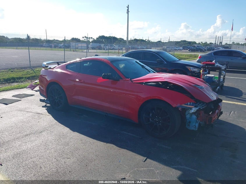 Vin: 1fa6p8th2n5101630, lot: 46783094, ford mustang ecoboost premium fastback 20221