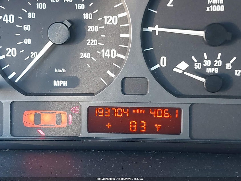 BMW 325IT 2003 VIN WBAEN33463PC11335