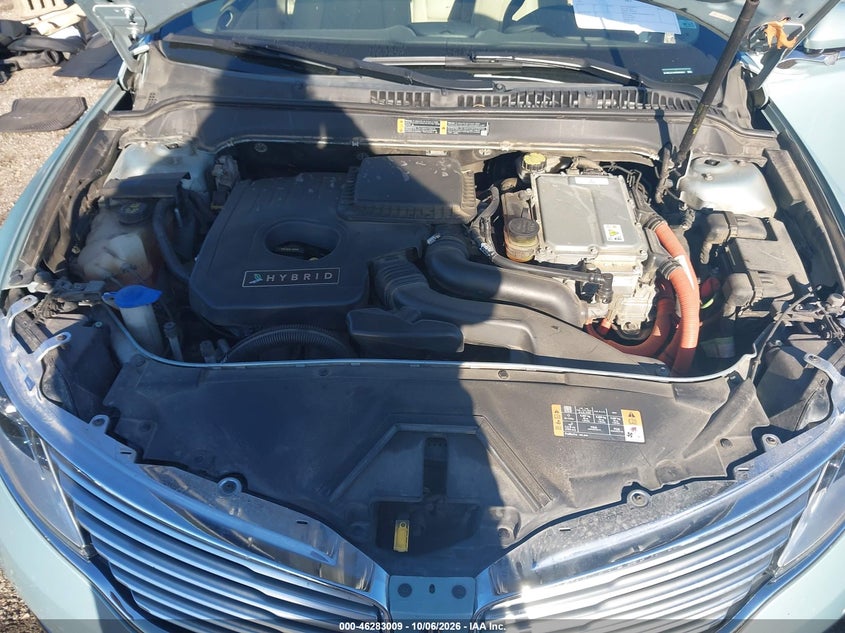 LINCOLN MKZ HYBRID 2014 VIN 3LN6L2LU4ER803831