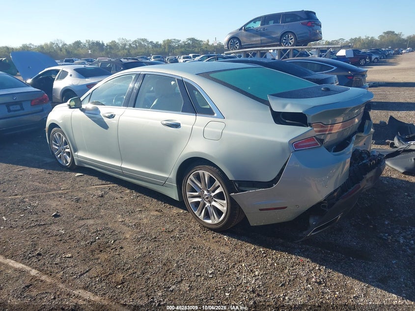 LINCOLN MKZ HYBRID 2014 VIN 3LN6L2LU4ER803831