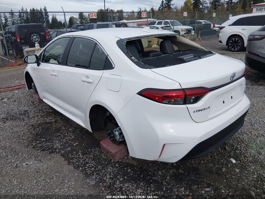 Vin: jtdbcmfe8t3112817, lot: 46783205, toyota corolla hybrid hybrid xle 20263