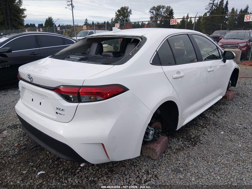Vin: jtdbcmfe8t3112817, lot: 46783205, toyota corolla hybrid hybrid xle 20264