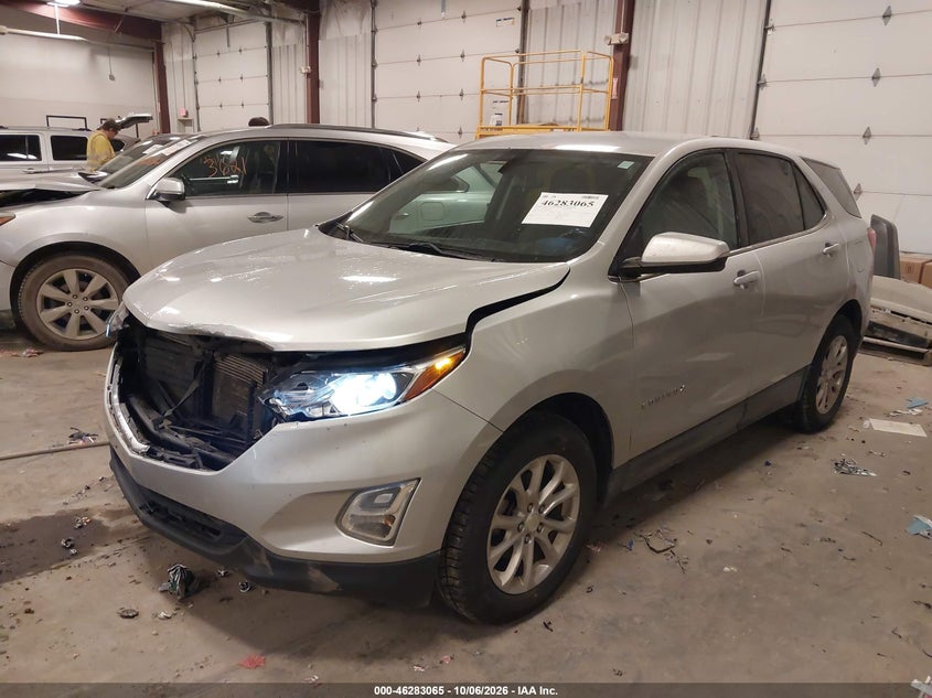 Vin: 3gnaxkev2ks506822, lot: 46783211, chevrolet equinox lt 20192