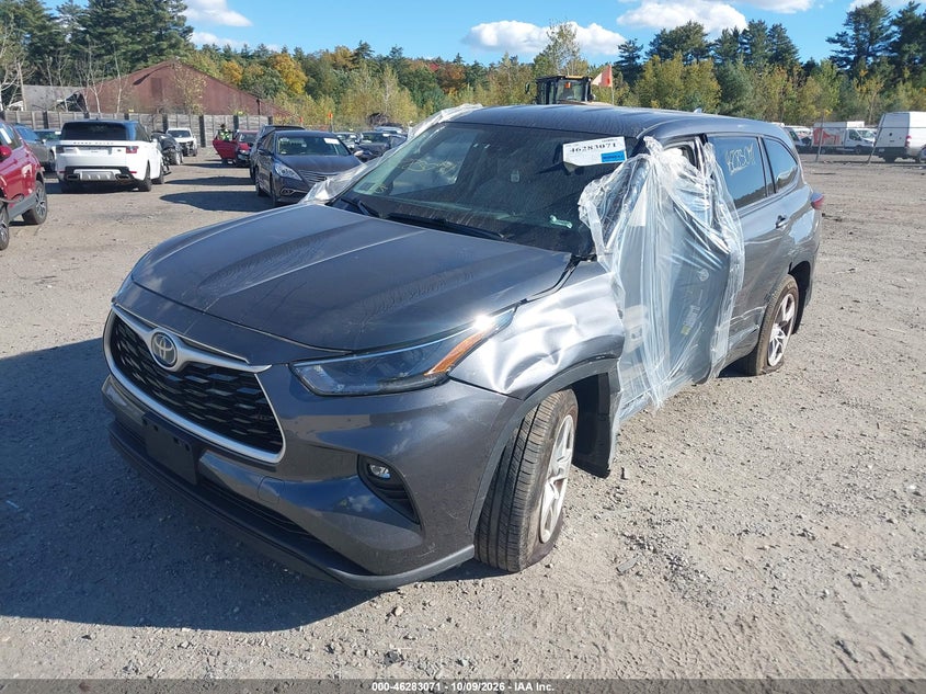 Vin: 5tdbbrch4ms021218, lot: 46783217, toyota highlander hybrid le 20212