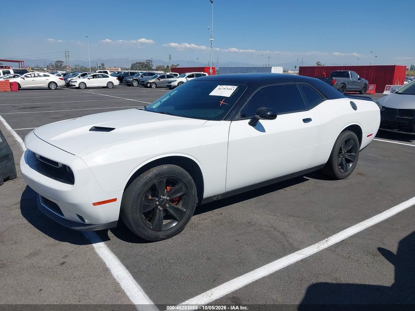Vin: 2c3cdzag0lh214475, lot: 46783231, dodge challenger sxt 20202