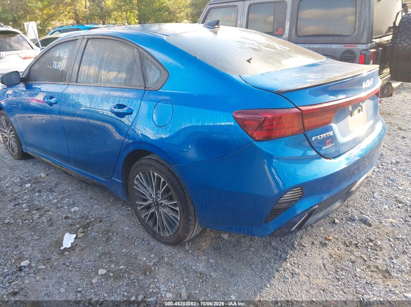 Vin: 3kpf54ad6ne431820, lot: 46783238, kia forte gt-line 20223
