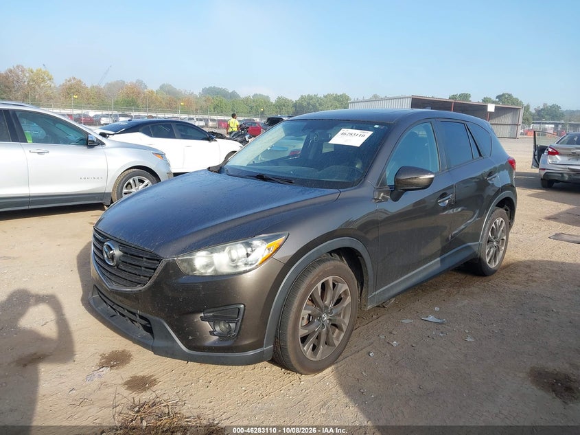 Vin: jm3ke4dy2g0676615, lot: 46783256, mazda cx-5 grand touring 20162