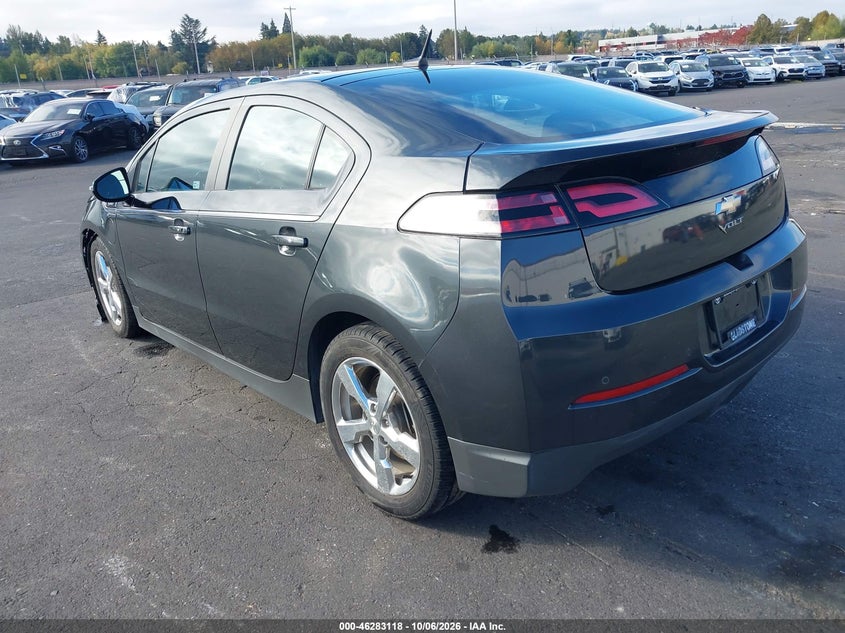 Vin: 1g1rb6e49eu159706, lot: 46783264, chevrolet volt 20143