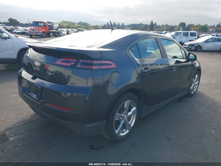 Vin: 1g1rb6e49eu159706, lot: 46783264, chevrolet volt 20144