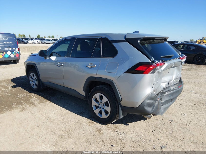 Vin: 2t3h1rfv3pw292062, lot: 46783284, toyota rav4 le 20233