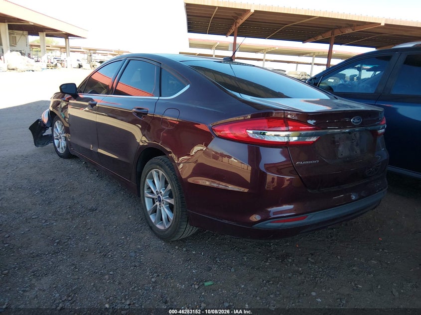 Vin: 3fa6p0h79hr185898, lot: 46783298, ford fusion se 20173