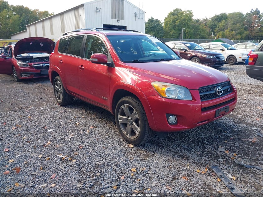Vin: jtmrk4dv0a5095484, lot: 46783301, toyota rav4 sport v6 20101