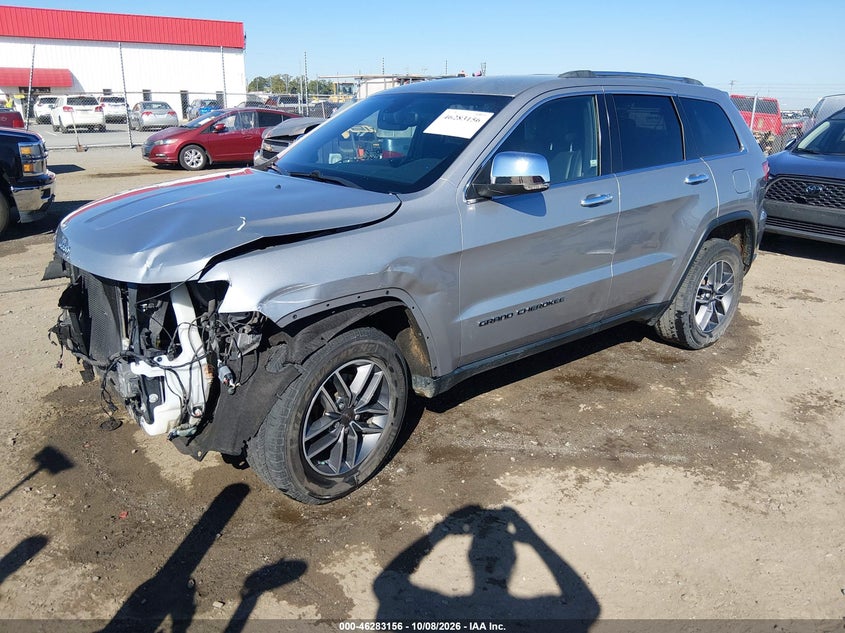Vin: 1c4rjfbg1kc838492, lot: 46783302, jeep grand cherokee limited 4x4 20192