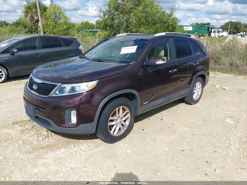 KIA SORENTO 2015 VIN 5XYKTCA60FG586240