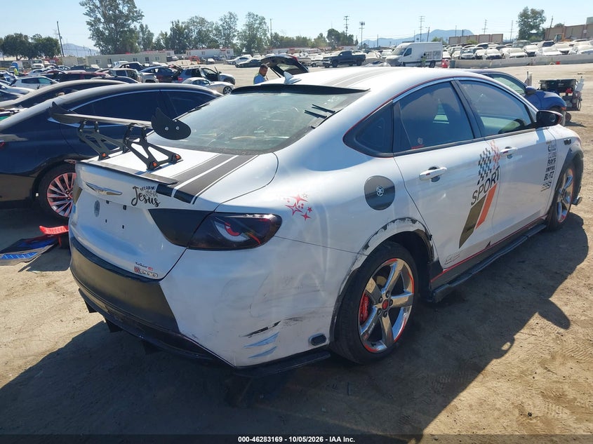 Vin: 1c3cccab9fn726543, lot: 46783315, chrysler 200 limited 20154