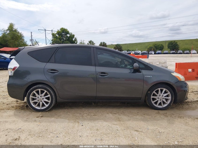 TOYOTA PRIUS V 2014 VIN JTDZN3EU9E3299841