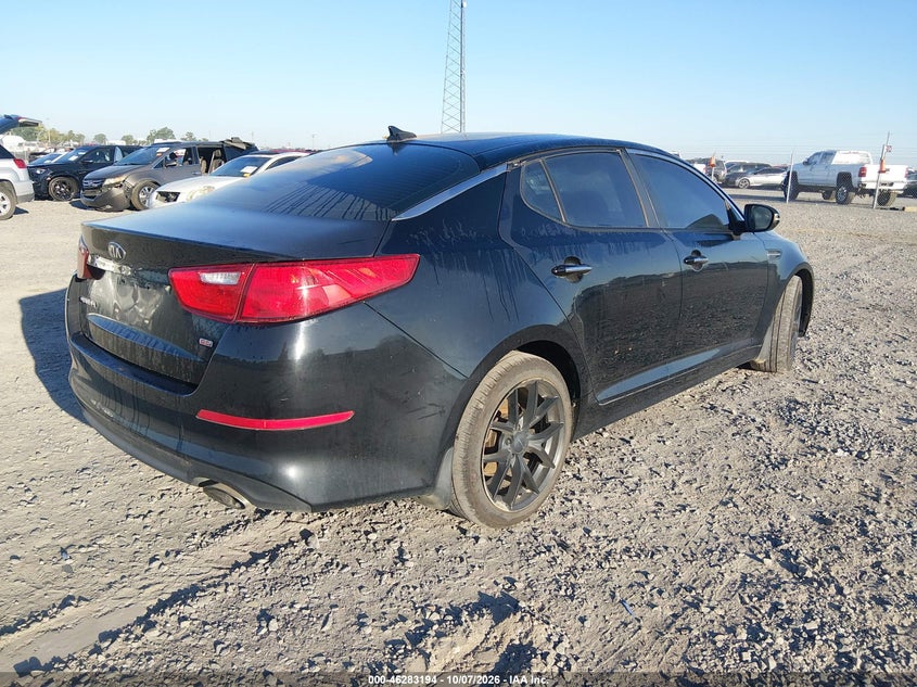 Vin: 5xxgm4a72fg377040, lot: 46783340, kia optima lx 20154