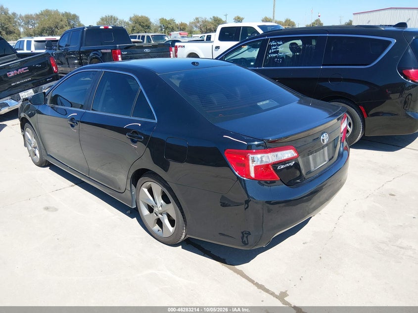 Vin: 4t1bk1fk5cu009576, lot: 46783360, toyota camry se v6 20123