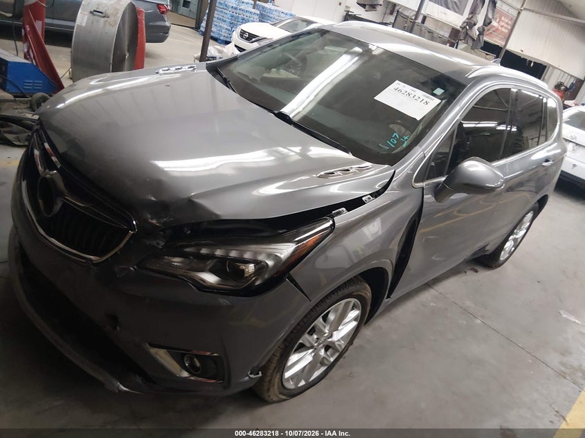 2020 Buick Envision Awd Premium Ii, Front End, IAAI, VIN LRBFX4SX4LD177962 — photo 2