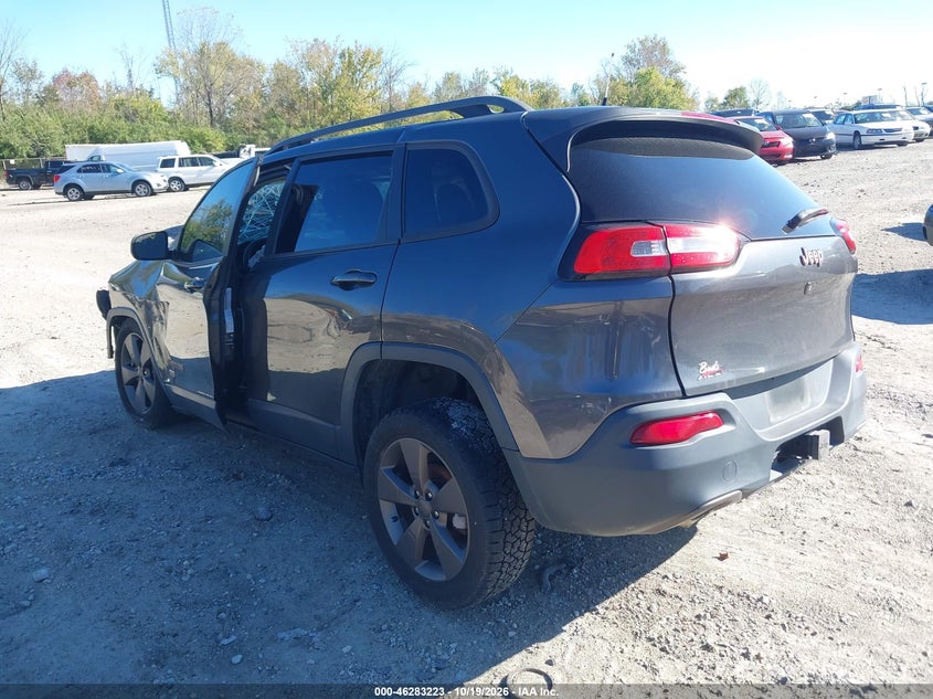 Vin: 1c4pjlcb9gw290823, lot: 46783369, jeep cherokee 75th anniversary 20163