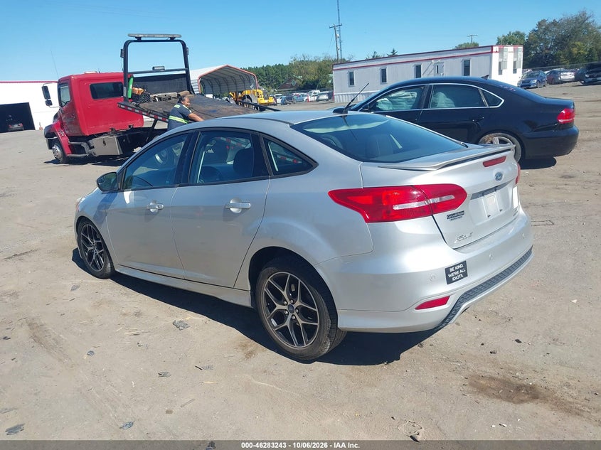 Vin: 1fadp3f20fl216032, lot: 46783389, ford focus se 20153