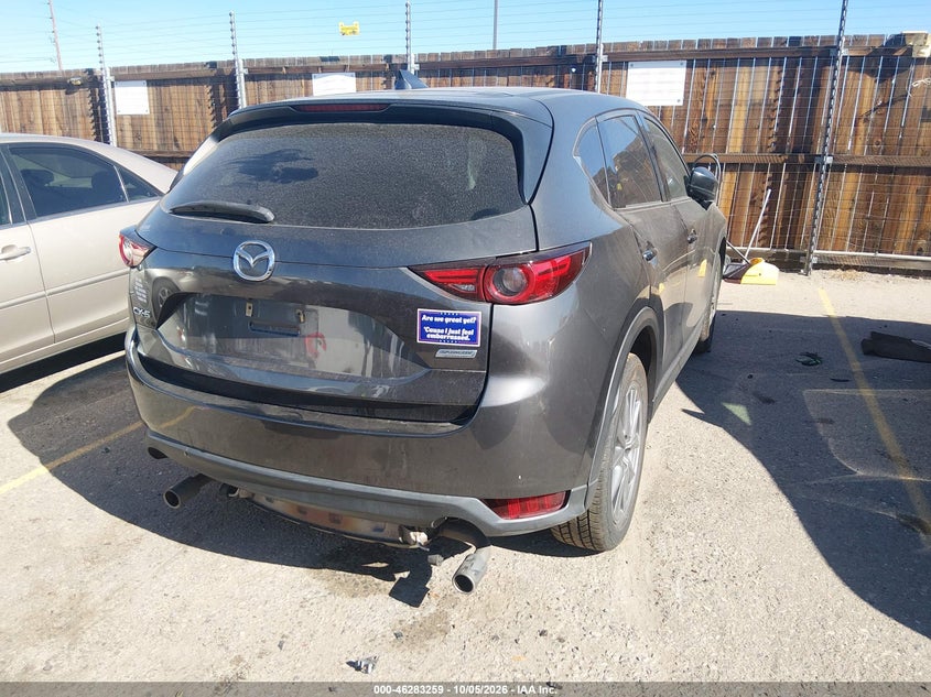 Vin: jm3kfadm0j1388120, lot: 46783405, mazda cx-5 grand touring 20184