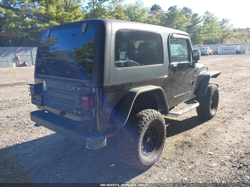 JEEP WRANGLER 2004 VIN 1J4FA49S74P761148