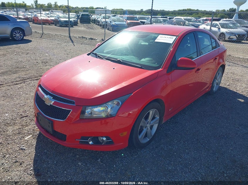 2014 Chevrolet Cruze 2Lt Auto, Правый зад, IAAI, VIN 1G1PE5SB0E7369363 — фото 2