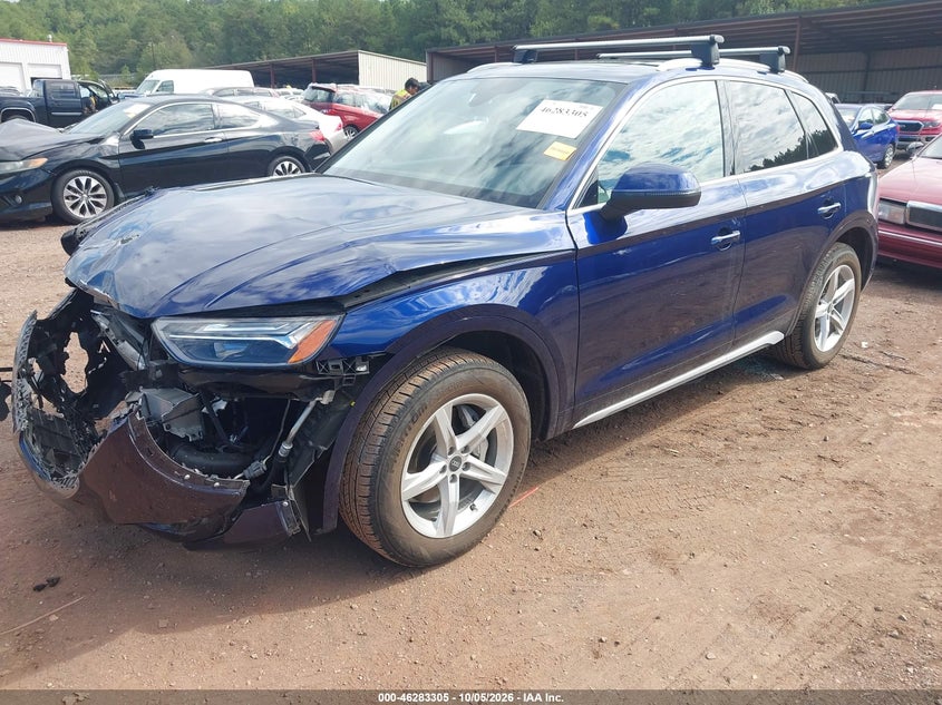 Vin: wa1aaafy5m2116013, lot: 46783451, audi q5 premium 45 tfsi quattro s tronic 20212