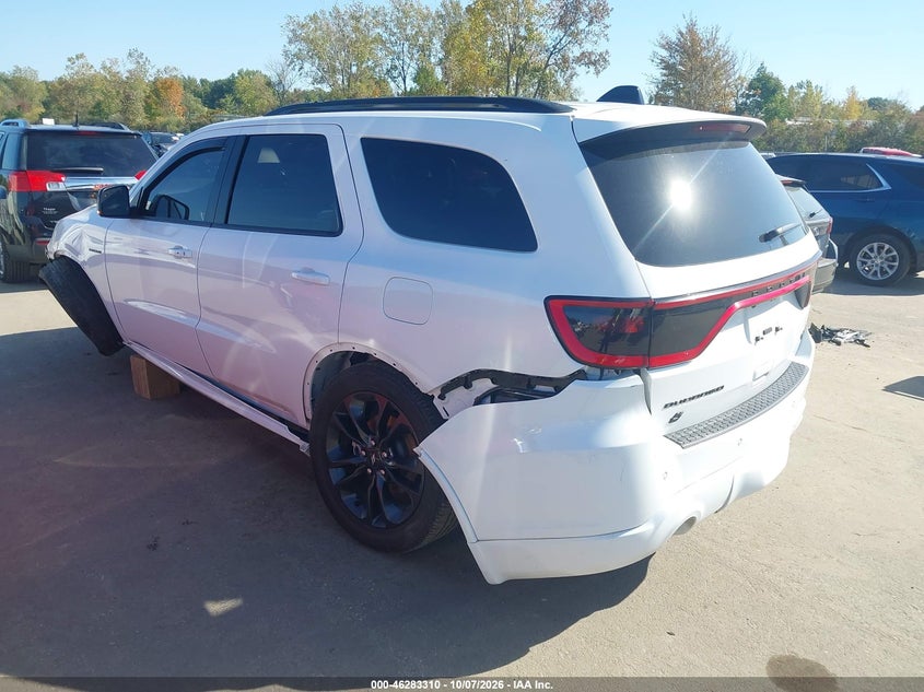 Vin: 1c4sdjct3rc176156, lot: 46783456, dodge durango r/t plus awd 20243
