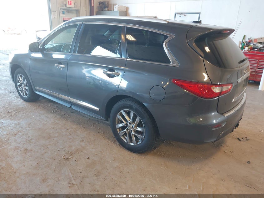 Vin: 5n1al0mn6ec544456, lot: 46783496, infiniti qx60 20143