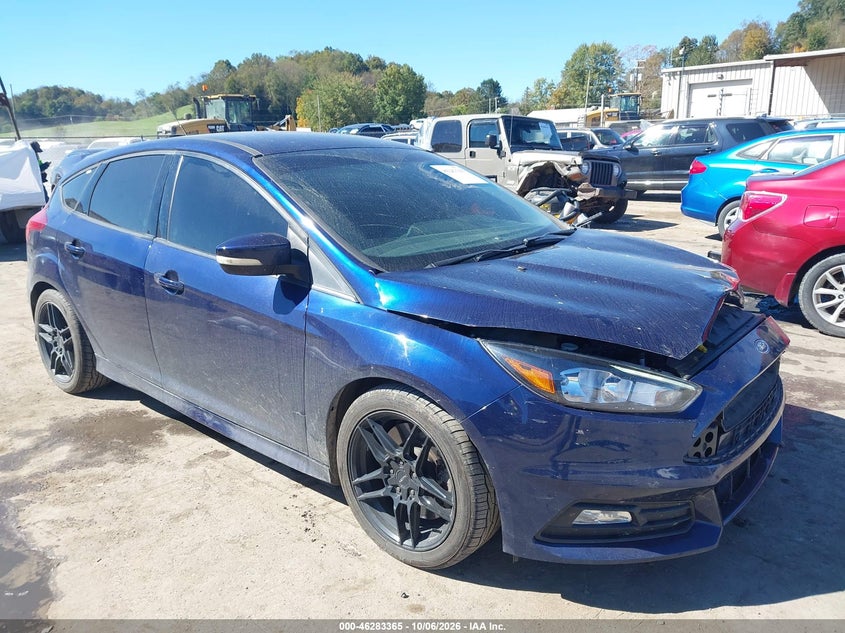 Vin: 1fadp3l96hl210806, lot: 46783510, ford focus st 20171