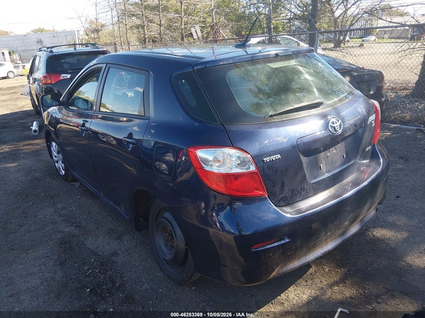 TOYOTA MATRIX 2010 VIN 2T1LE4EE3AC016212