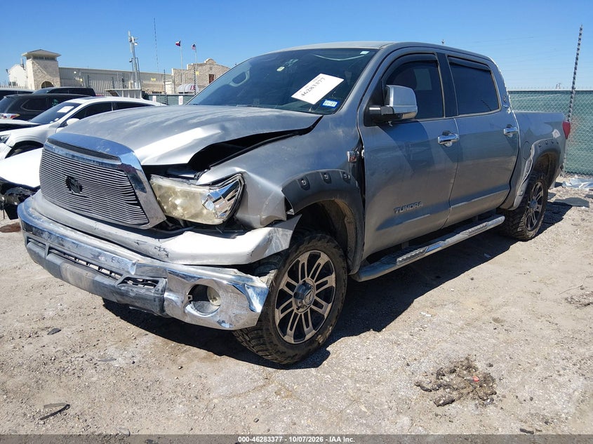 2013 Toyota Tundra Grade 5.7L V8, Front & Rear, IAAI, VIN 5TFEY5F12DX144643 — photo 2
