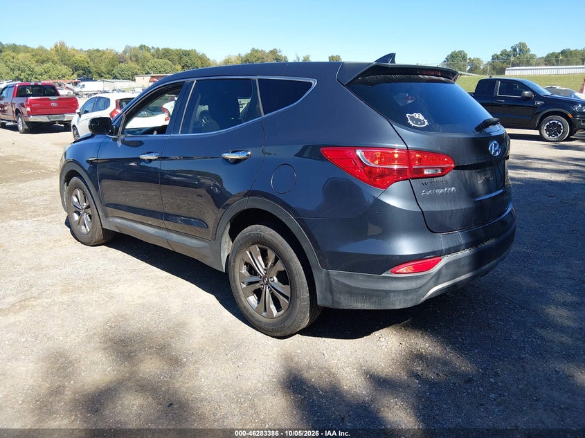 Vin: 5xyztdlb6fg279881, lot: 46783532, hyundai santa fe sport 2.4l 20153