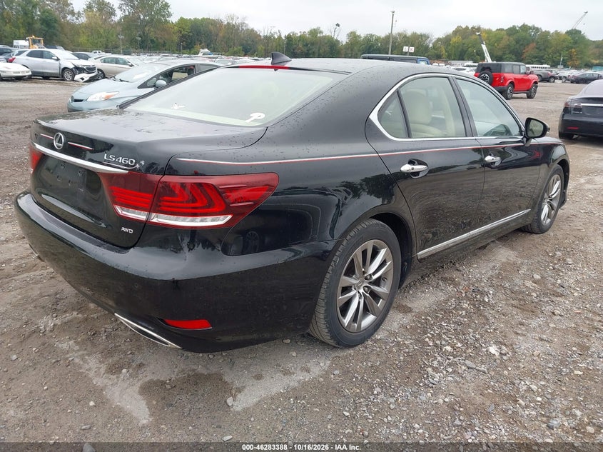 Vin: jthcl5ef3g5026330, lot: 46783533, lexus ls 460 20164