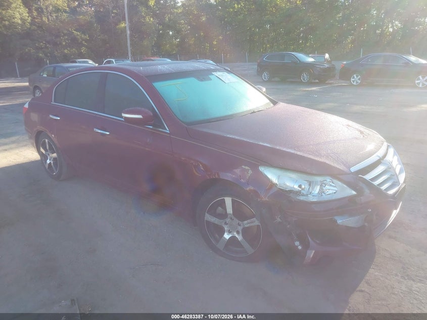 2009 HYUNDAI GENESIS 3.8