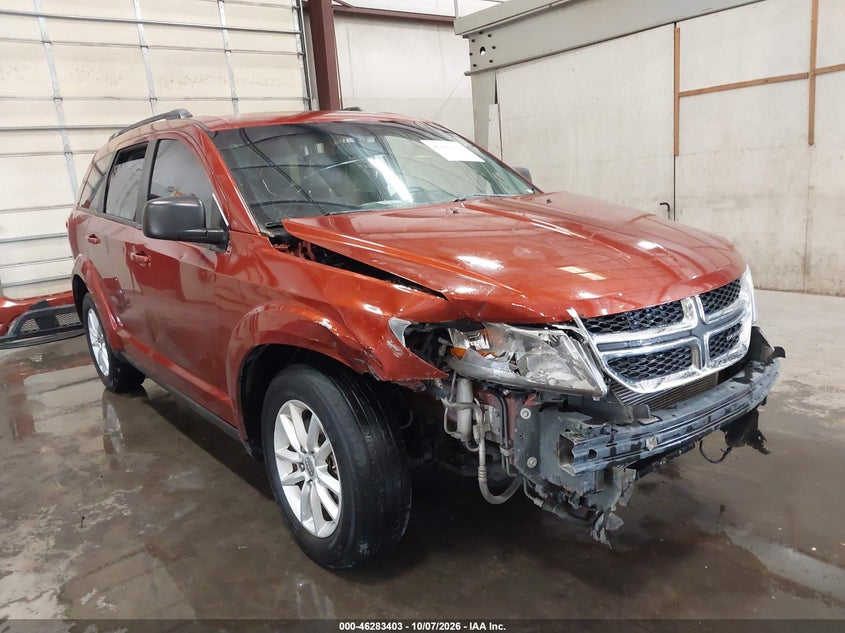 Vin: 3c4pddbg7et297749, lot: 46783549, dodge journey sxt 20141