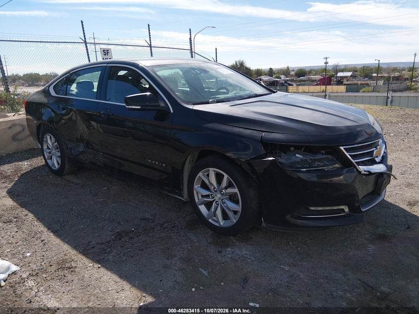 Vin: 2g1105s39j9136278, lot: 46783561, chevrolet impala 1lt 20181