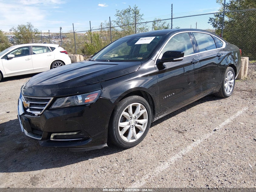 Vin: 2g1105s39j9136278, lot: 46783561, chevrolet impala 1lt 20182