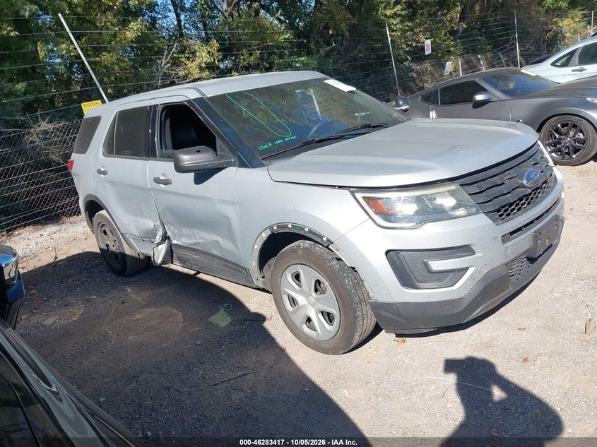 Vin: 1fm5k8ar9ggd05943, lot: 46783563, ford utility police interceptor 20161