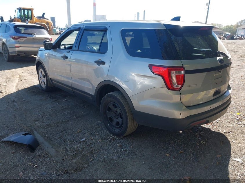 Vin: 1fm5k8ar9ggd05943, lot: 46783563, ford utility police interceptor 20163