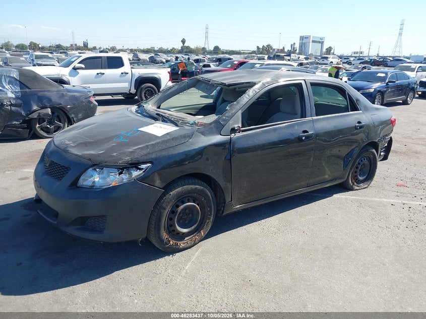 Vin: jtdbu4ee6a9111450, lot: 46783583, toyota corolla le 20102