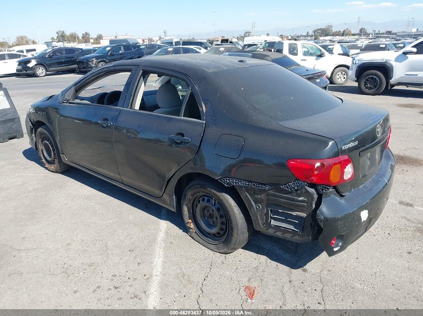 Vin: jtdbu4ee6a9111450, lot: 46783583, toyota corolla le 20103