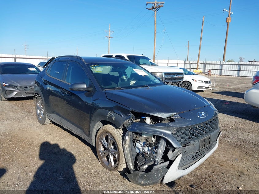 Vin: km8k62ab7nu759730, lot: 46783604, hyundai kona sel 20221