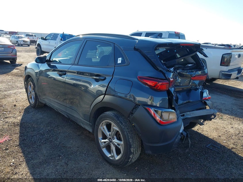 Vin: km8k62ab7nu759730, lot: 46783604, hyundai kona sel 20223